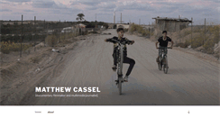 Desktop Screenshot of matthewcassel.com