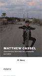 Mobile Screenshot of matthewcassel.com